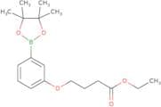Ethyl 4-(3-(4,4,5,5-tetramethyl-1,3,2-dioxaborolan-2-yl)phenoxy)butanoate
