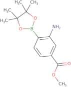 Methyl 3-amino-4-(tetramethyl-1,3,2-dioxaborolan-2-yl)benzoate