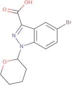 5-Bromo-1-(tetrahydro-2H-pyran-2-yl)-1H-indazole-3-carboxylic acid