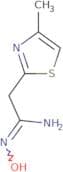 N'-Hydroxy-2-(4-methyl-1,3-thiazol-2-yl)ethanimidamide