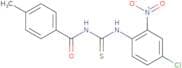 1-(4-chloro-2-nitrophenyl)-3-(4-methylbenzoyl)thiourea