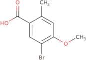 5-Bromo-4-methoxy-2-methylbenzoic acid