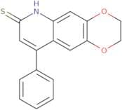 9-Phenyl-2H,3H-[1,4]dioxino[2,3-G]quinoline-7-thiol