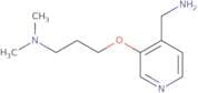 {3-[3-(Dimethylamino)propoxy]pyridin-4-yl}methanamine