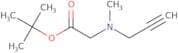 tert-Butyl 2-[methyl(prop-2-yn-1-yl)amino]acetate