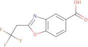 2-(2,2,2-Trifluoroethyl)-1,3-benzoxazole-5-carboxylic acid