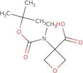 3-{[(tert-Butoxy)carbonyl](methyl)amino}oxetane-3-carboxylic acid