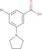 3-Bromo-5-(pyrrolidin-1-yl)benzoic acid