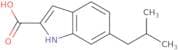 6-(2-Methylpropyl)-1H-indole-2-carboxylic acid