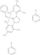Dichloro[1,3-bis(2,4,6-trimethylphenyl)-2-imidazolidinylidene]-(benzylidene)bis(3-bromopyridine)ru…