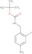 tert-Butyl N-[(4-amino-2-fluorophenyl)methyl]carbamate
