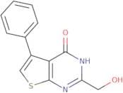 2-(Hydroxymethyl)-5-phenyl-3H,4H-thieno[2,3-d]pyrimidin-4-one