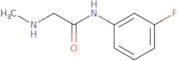 N-(3-Fluorophenyl)-2-(methylamino)acetamide