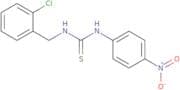 1-(2-chlorophenyl)methyl)-3-(4-nitrophenyl)thiourea