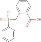 2-[(Benzenesulfonyl)methyl]benzoic acid
