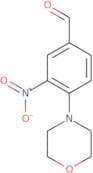 4-Morpholino-3-nitrobenzenecarbaldehyde