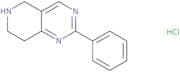 2-Phenyl-5H,6H,7H,8H-pyrido[4,3-d]pyrimidine hydrochloride