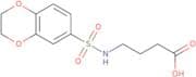 4-(2,3-Dihydro-benzo[1,4]dioxine-6-sulfonylamino)-butyric acid