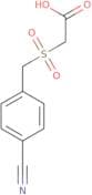 2-[(4-Cyanophenyl)methanesulfonyl]acetic acid