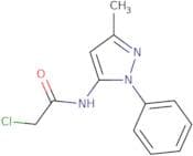 2-Chloro-N-(3-methyl-1-phenyl-1H-pyrazol-5-yl)acetamide