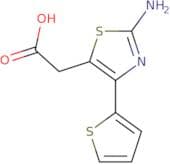 (2-Amino-4-thiophen-2-yl-thiazol-5-yl)-acetic acid