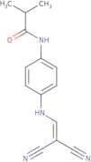 N-(4-((2,2-dinitrilovinyl)amino)phenyl)-2-methylpropanamide