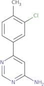 6-(3-Chloro-4-methylphenyl)pyrimidin-4-amine