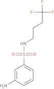3-Amino-N-(4,4,4-trifluorobutyl)benzene-1-sulfonamide