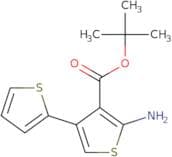 tert-Butyl 2-amino-4-(thiophen-2-yl)thiophene-3-carboxylate