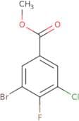 Methyl 3-bromo-5-chloro-4-fluorobenzoate