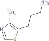 3-(4-Methyl-1,3-thiazol-5-yl)propan-1-amine