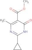 Methyl 2-cyclopropyl-4-methyl-6-oxo-1,6-dihydropyrimidine-5-carboxylate
