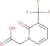 2-[2-Oxo-3-(trifluoromethyl)-1,2-dihydropyridin-1-yl]acetic acid