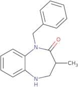 1-Benzyl-3-methyl-2,3,4,5-tetrahydro-1H-1,5-benzodiazepin-2-one