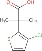 2-(3-Chlorothiophen-2-yl)-2-methylpropanoic acid
