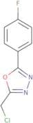 2-(Chloromethyl)-5-(4-fluorophenyl)-1,3,4-oxadiazole