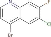 4-Bromo-6-chloro-7-fluoroquinoline