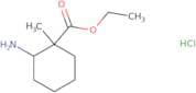 Ethyl 2-amino-1-methylcyclohexane-1-carboxylate hydrochloride