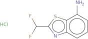 2-(Difluoromethyl)-1,3-benzothiazol-7-amine hydrochloride