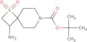 tert-Butyl 3-amino-1,1-dioxo-1λ6-thia-7-azaspiro[3.5]nonane-7-carboxylate