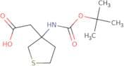 2-(3-{[(tert-Butoxy)carbonyl]amino}thiolan-3-yl)acetic acid