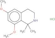 6,8-Dimethoxy-1,1-dimethyl-1,2,3,4-tetrahydroisoquinoline hydrochloride