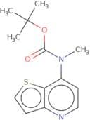 tert-Butyl N-methyl-N-{thieno[3,2-b]pyridin-7-yl}carbamate