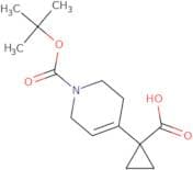 1-{1-[(tert-Butoxy)carbonyl]-1,2,3,6-tetrahydropyridin-4-yl}cyclopropane-1-carboxylic acid