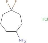 4,4-Difluorocycloheptan-1-amine hydrochloride