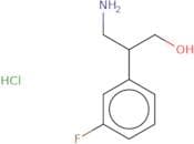 3-Amino-2-(3-fluorophenyl)propan-1-ol hydrochloride