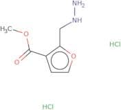 Methyl 2-(hydrazinylmethyl)furan-3-carboxylate dihydrochloride