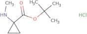 tert-Butyl 1-(methylamino)cyclopropane-1-carboxylate hydrochloride