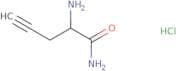 2-Aminopent-4-ynamide hydrochloride