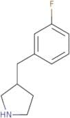 3-[(3-Fluorophenyl)methyl]pyrrolidine